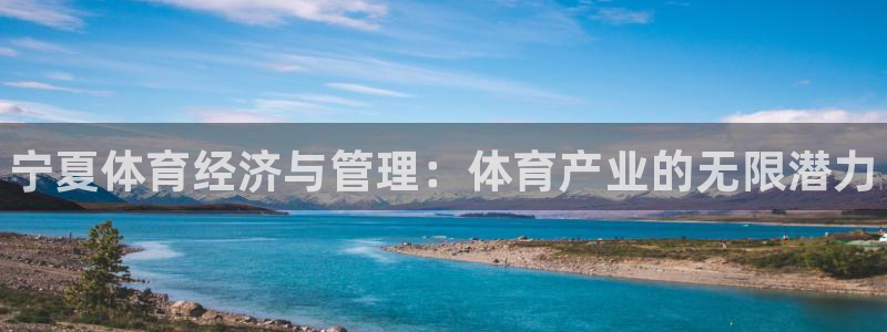 必一体育下载一样吗：宁夏体育经济与管理：体育产业的无限潜力